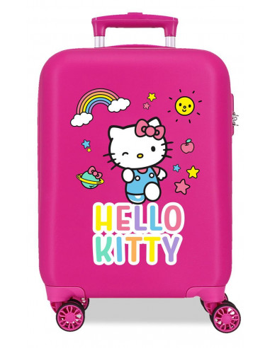 2151322 ABS SUITCASE 50CM 4W. HELLO KITTY YOU ARE CUTE